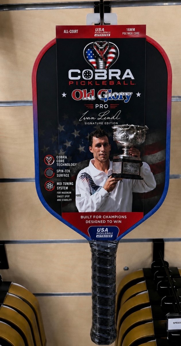 Cobra Old Glory PRO — Ivan Lendl Signature Edition